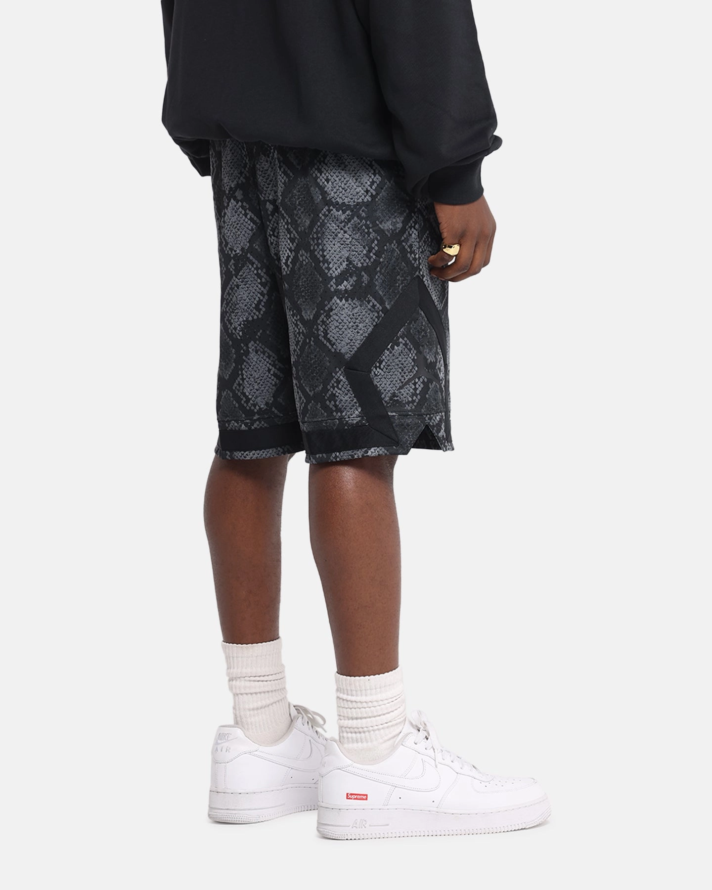 suit jacket BreathableWebbing Jordan Jumpman Dri-FIT Sport Diamond Shorts Black/Black