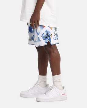 Jordan Jumpman Dri-FIT Sport Diamond Shorts White/Black Weekend Wear formal alternative