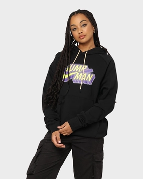 Jordan Jumpman Fleece Pullover Hoodie Black BreathableTechnology wedding guests