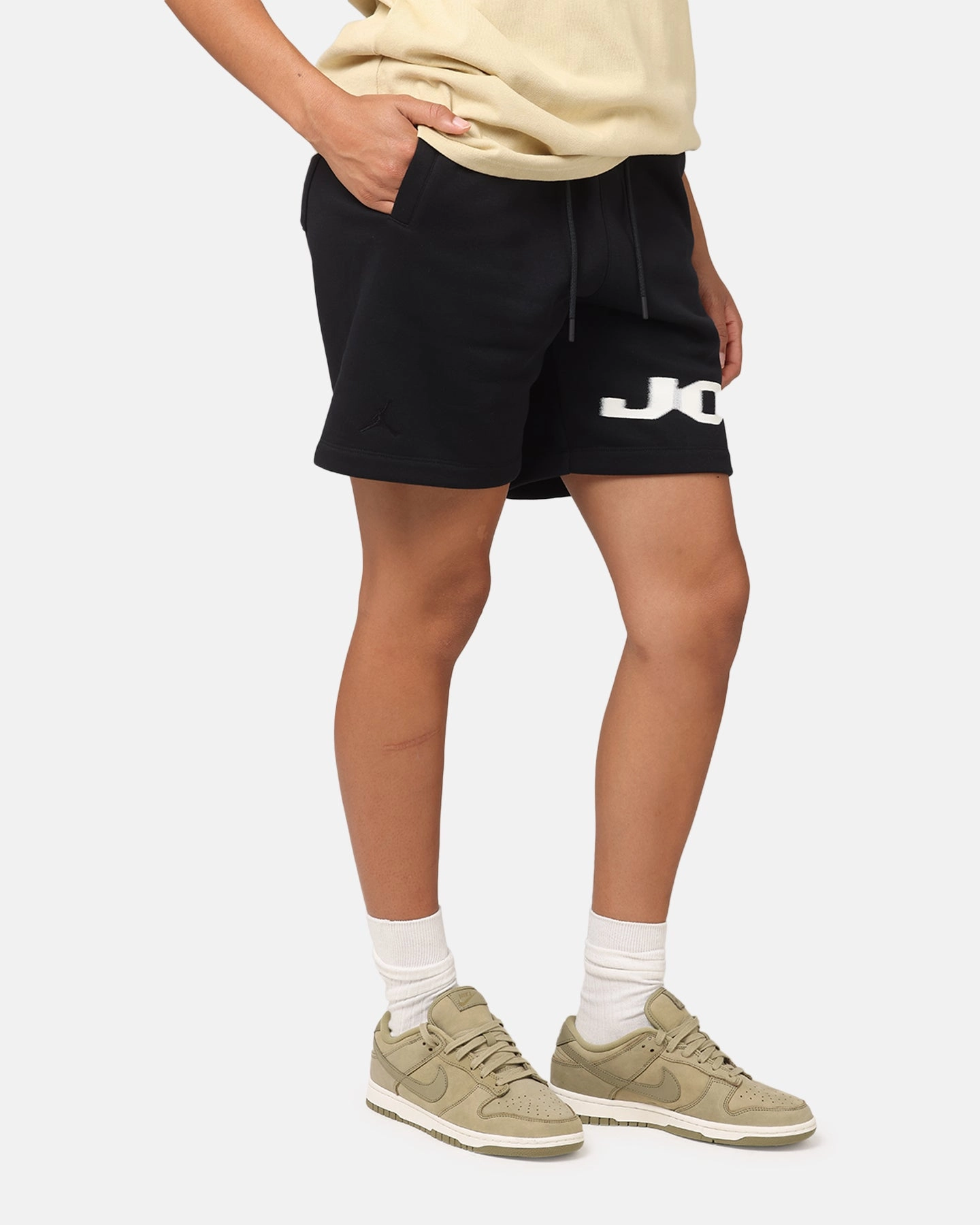 Cool Comfort Jordan Jumpman MVP Fleece Shorts Black/Sail