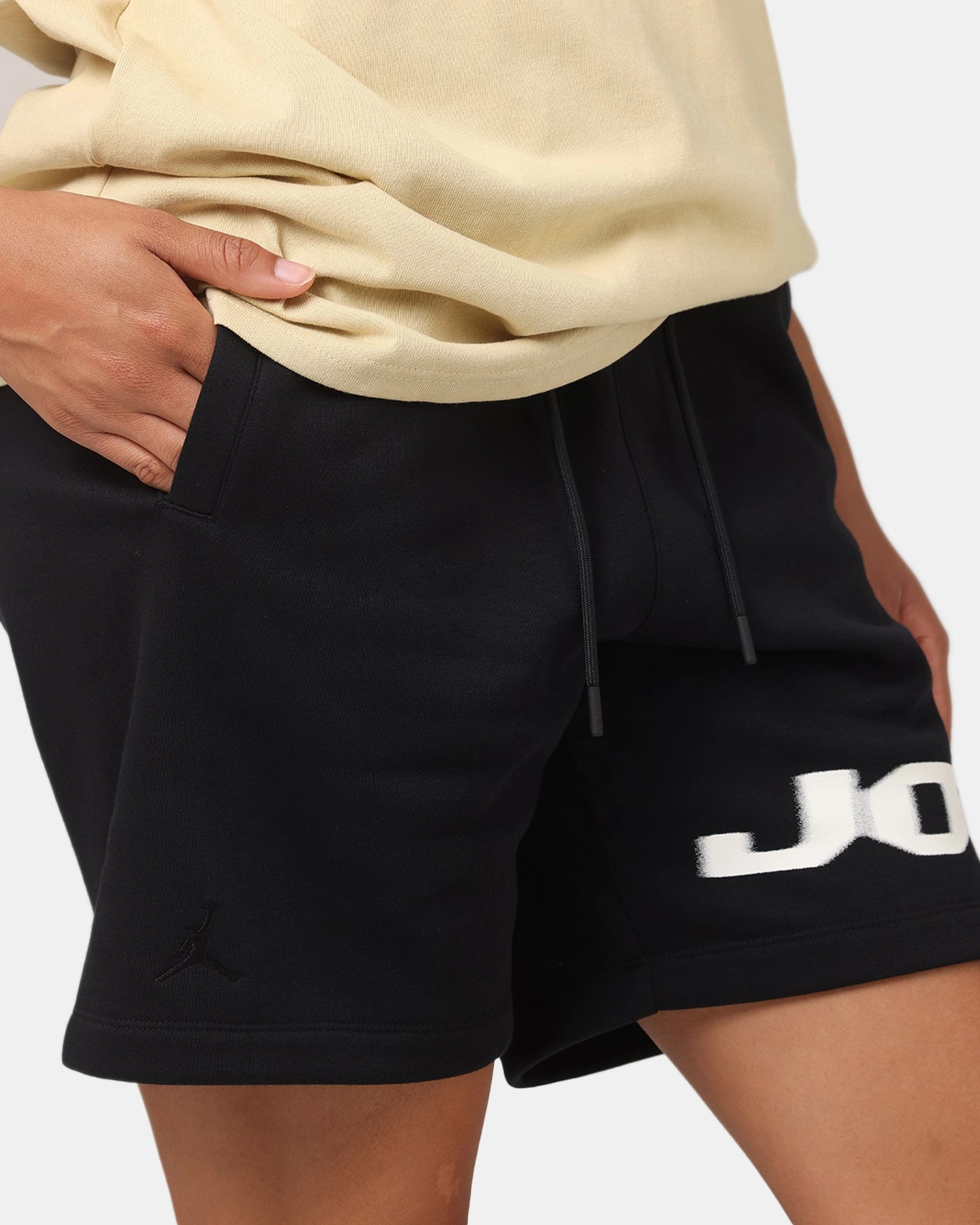 Jordan Jumpman MVP Fleece Shorts Black/Sail new semester boots
