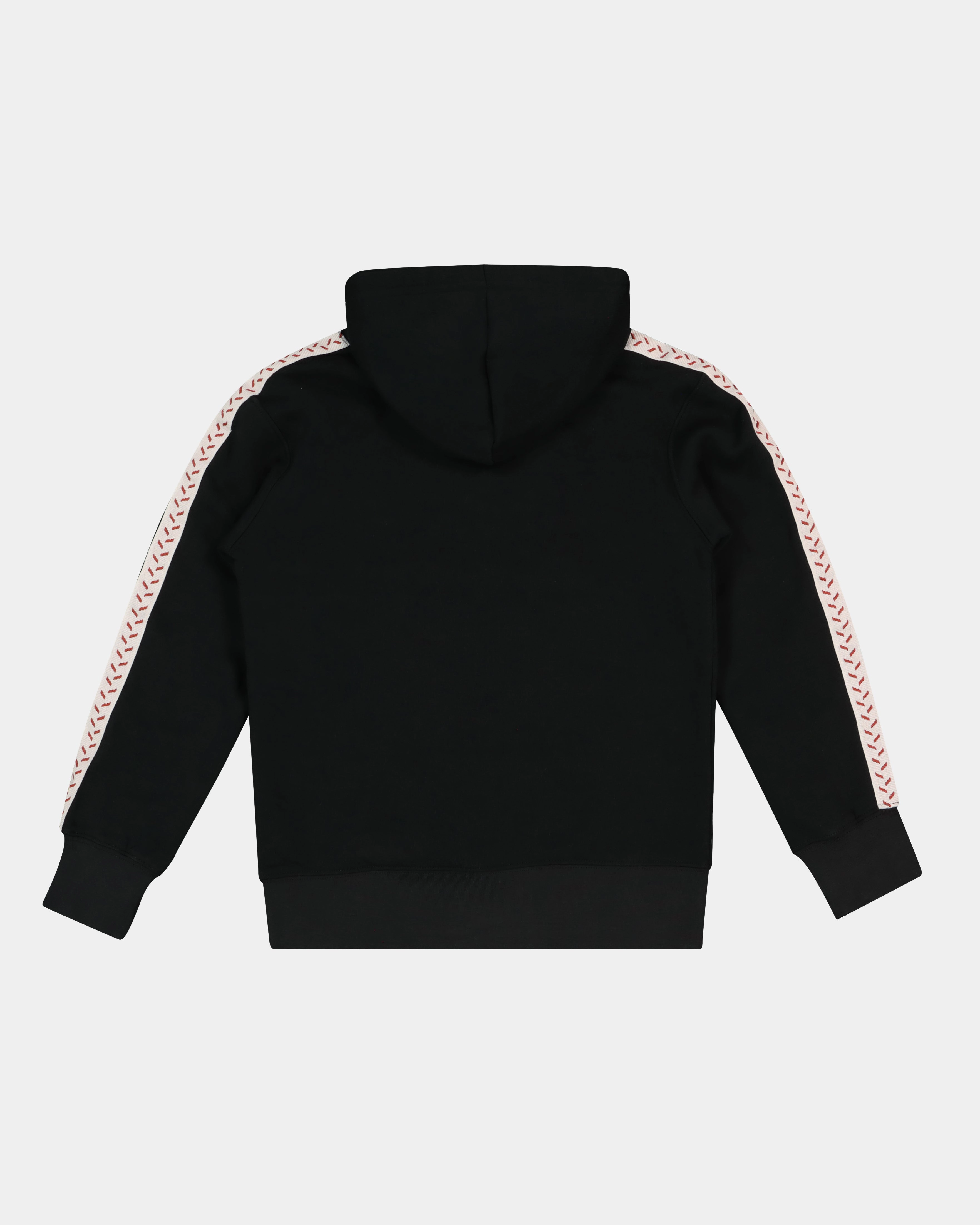 Jordan Kids' Flight MVP Fleece Pullover Hoodie Black Contoured Fit Trendy Outerwear