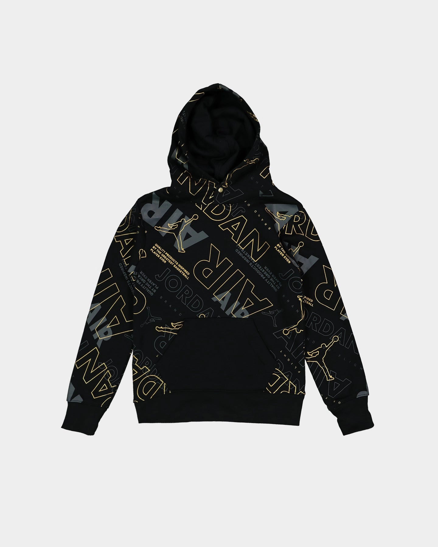 Evolve Jordan Kids' Holiday Shine Air Pullover Hoodie Black