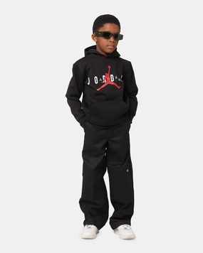 Road Trip Layered Security Pockets Jordan Kids' Jumpman Sustainable Pullover Hoodie Black