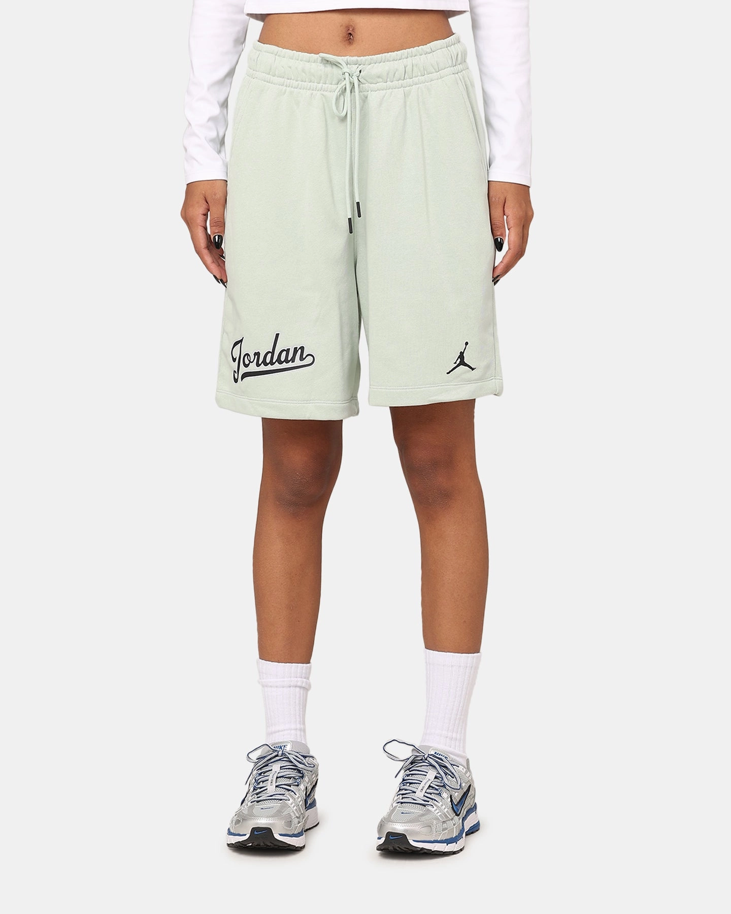 fresh start Jordan MVP Flight Fleece Short Seafoam/Black