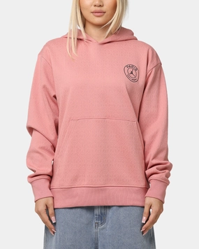 Recognize Jordan Paris Saint-Germain Statement Fleece Pullover Hoodie Rust Pink/Pink