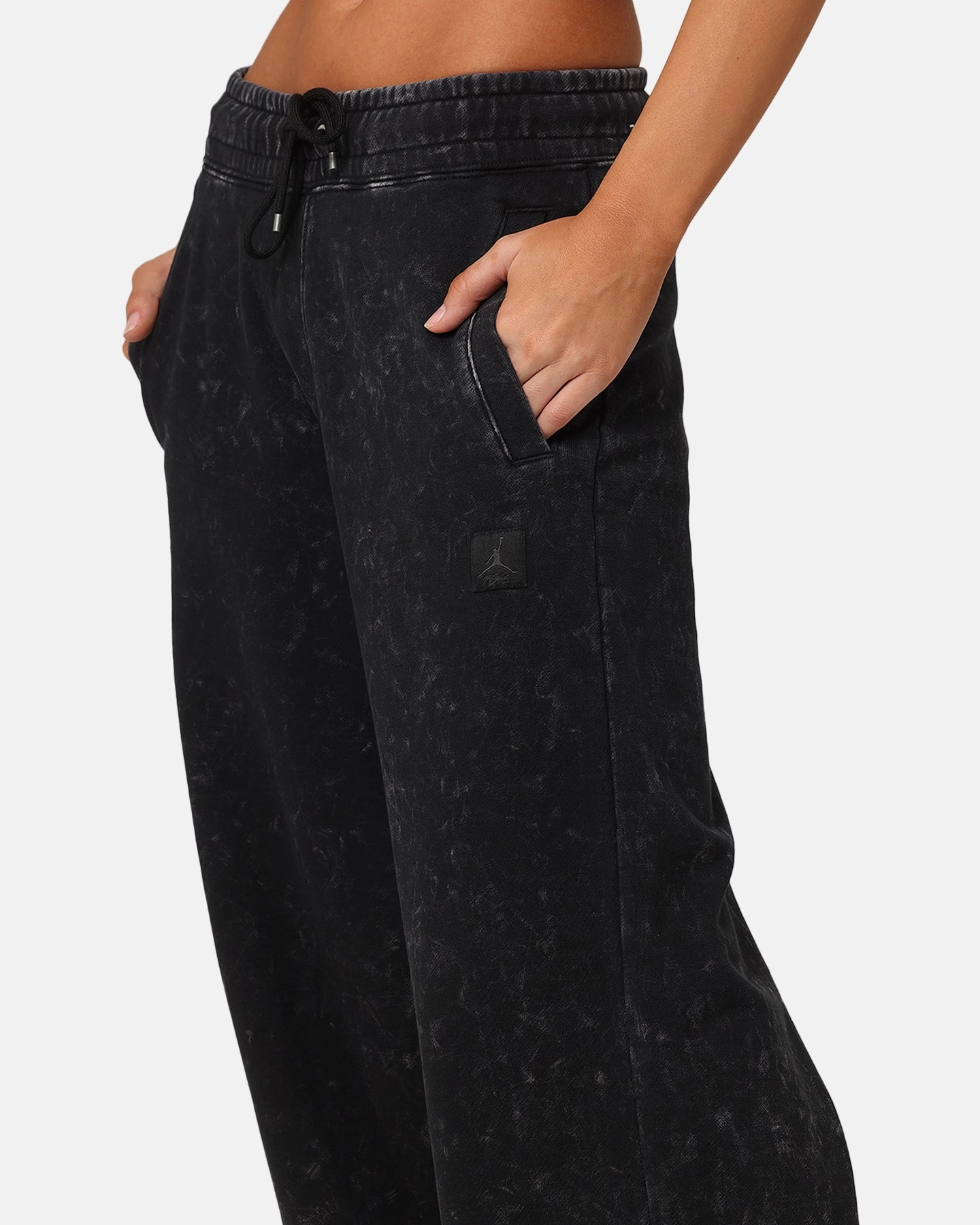 Flexible Leg HypoallergenicFabric Jordan Women's Flight Fleece Pant Black