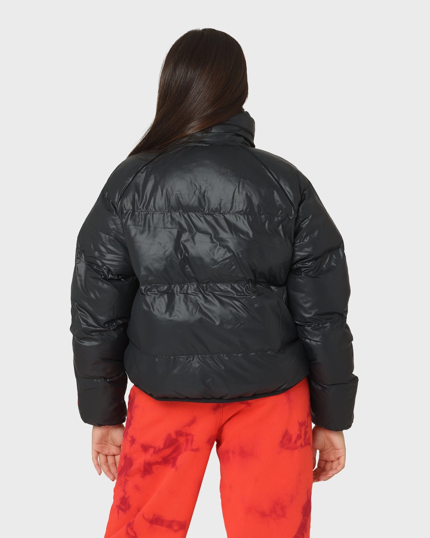 Jordan Women's Flight Puffer Jacket Black Windproof Wear