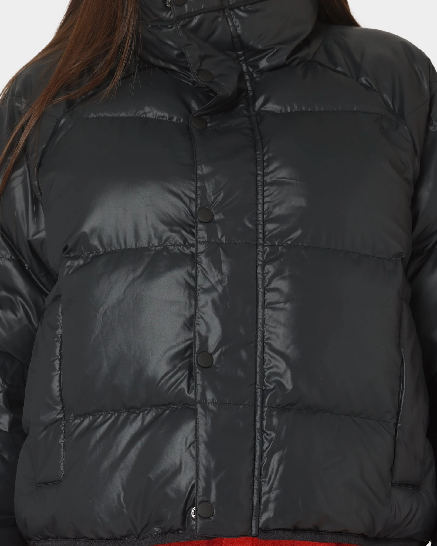 Jordan Women's Flight Puffer Jacket Black runner