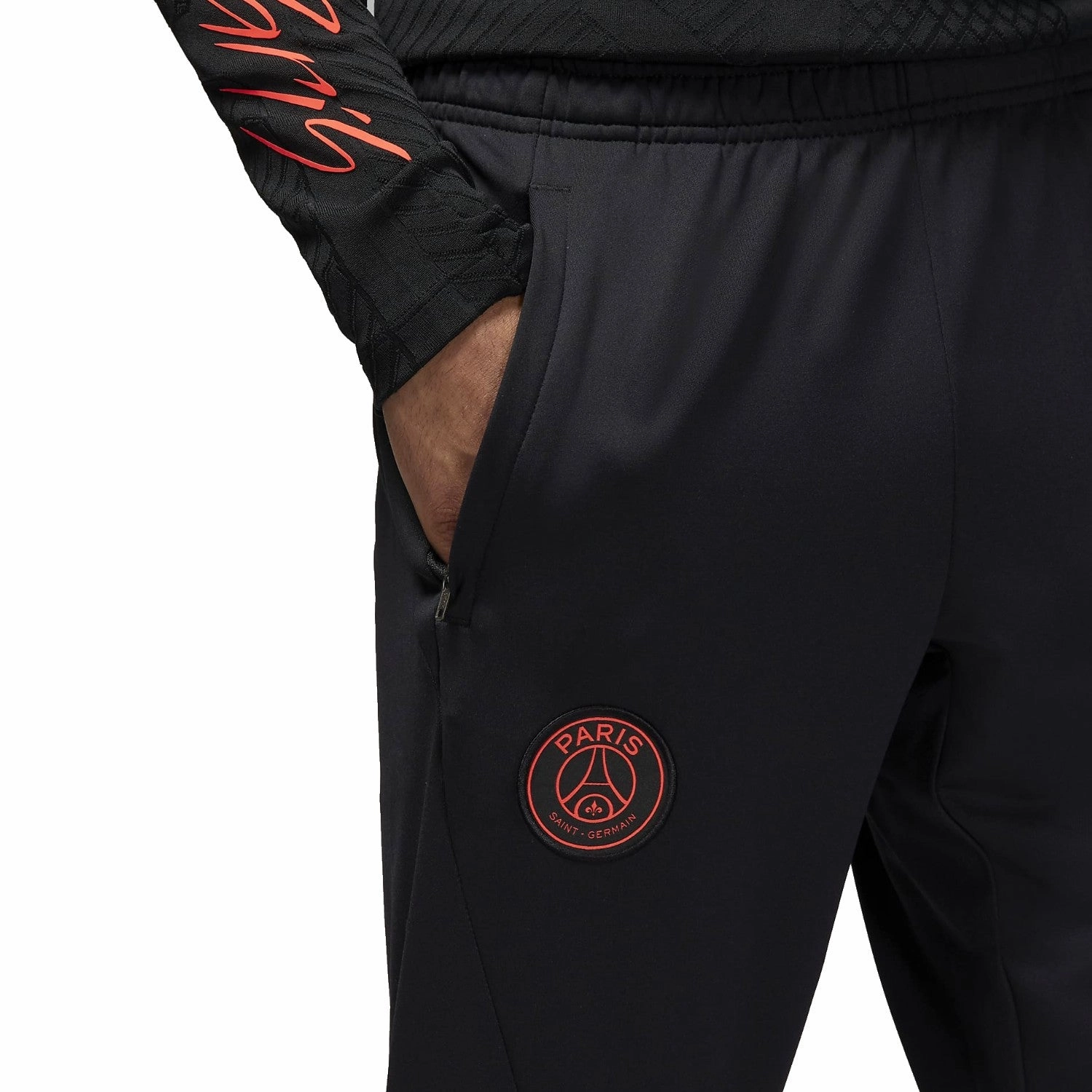 Active Lifestyle Value for Money Jordan x PSG black training technical pants 2022/23 - Jordan