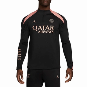 Jordan x PSG black UCL training technical tracksuit 2024/25 - Jordan Shawl