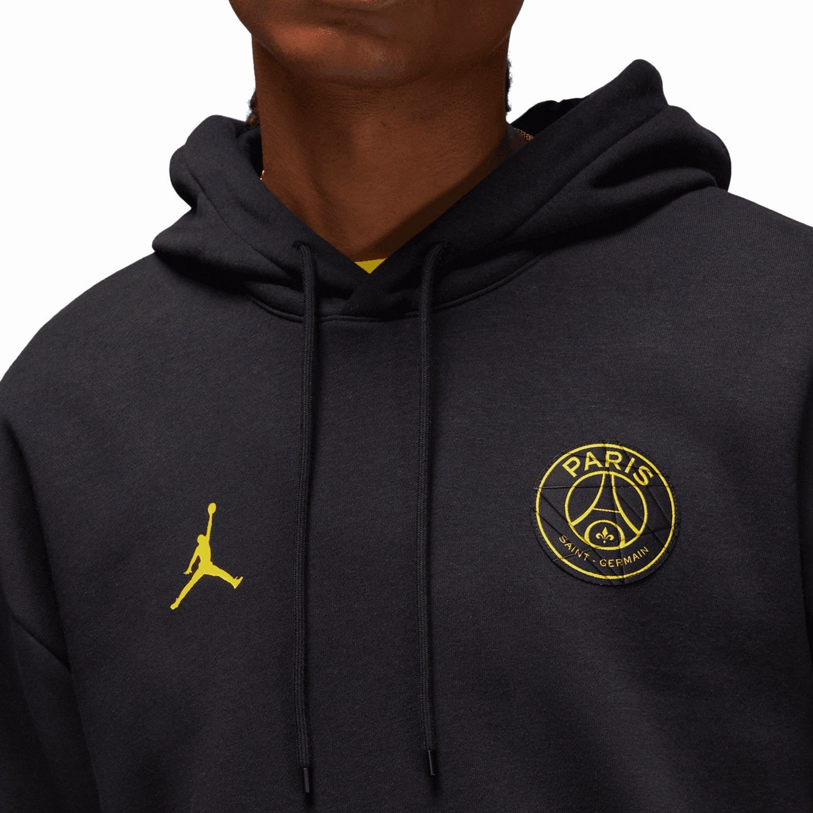Jordan x PSG Casual Fleece fanwear presentation tracksuit 2023 black - Jordan Dynamic Ergonomic Patterns