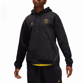 Non Slip Tread Pattern Jordan x PSG Casual Fleece fanwear presentation tracksuit 2023 black - Jordan