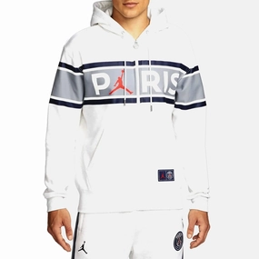 Jordan x PSG Casual Fleece white presentation tracksuit 2022 - Jordan compression support
