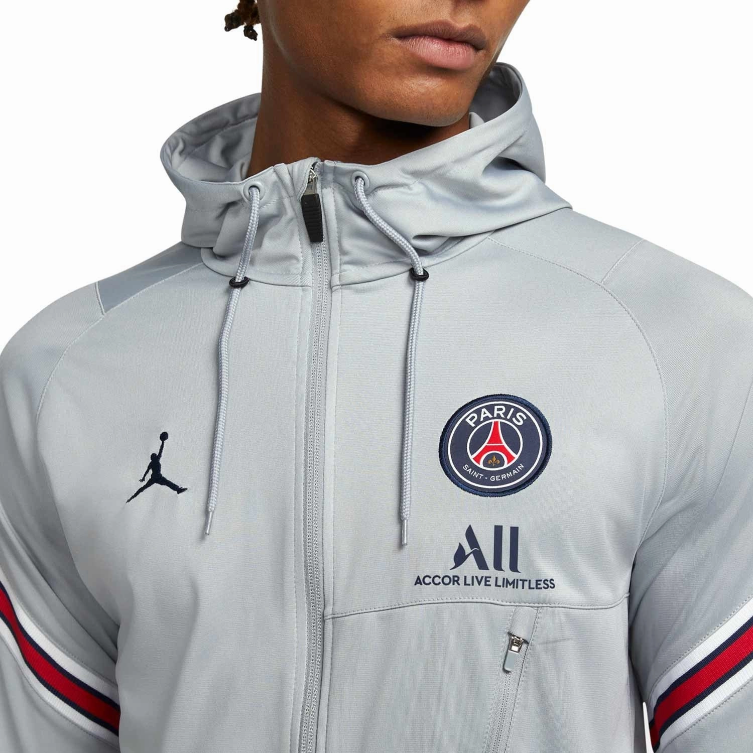 Jordan x PSG training presentation hooded tracksuit 2022 - Jordan Perimeter Edge Protection