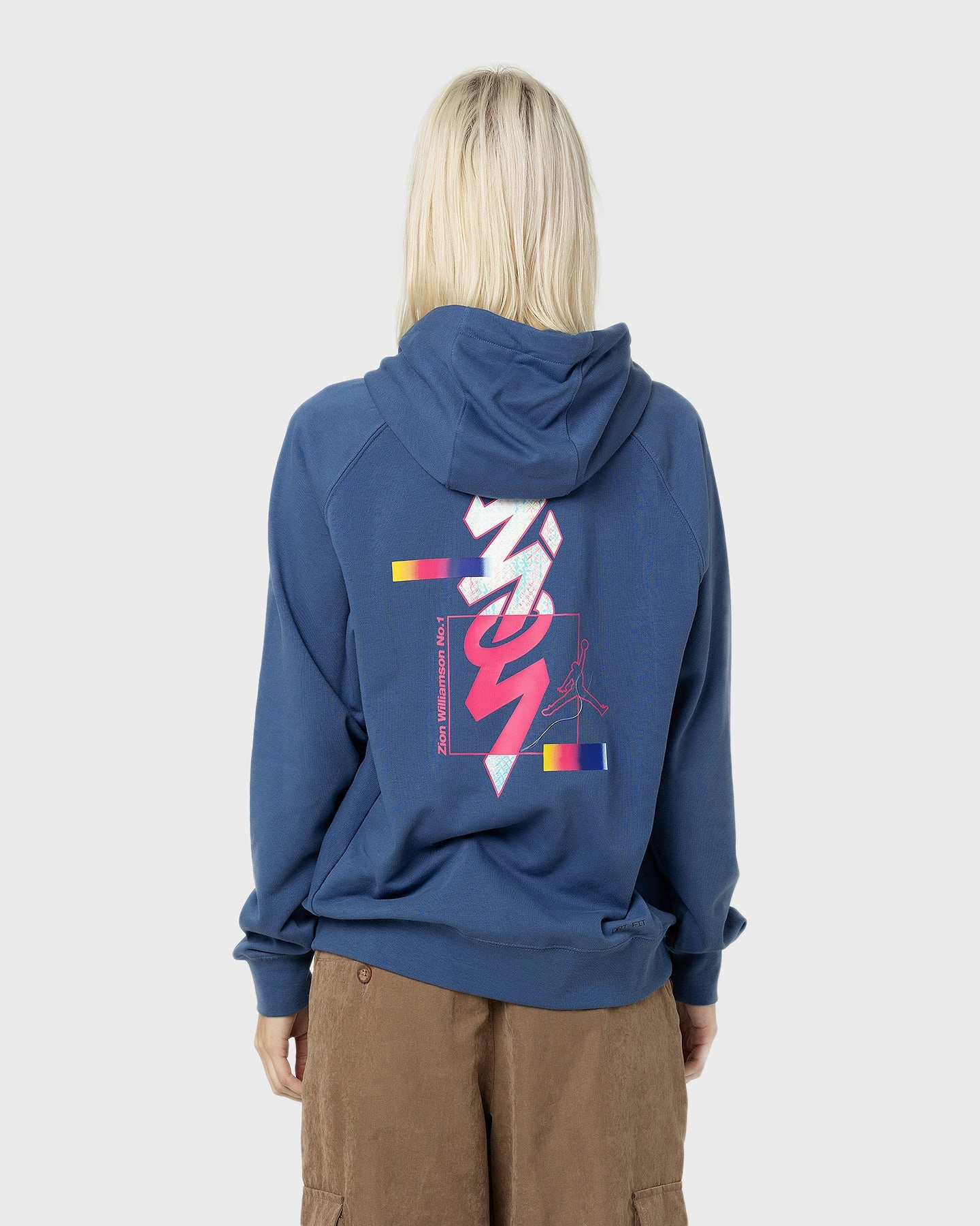 Nail-polish Adaptive Fit Jordan Zion Dri-FIT Hoodie Mystic Navy