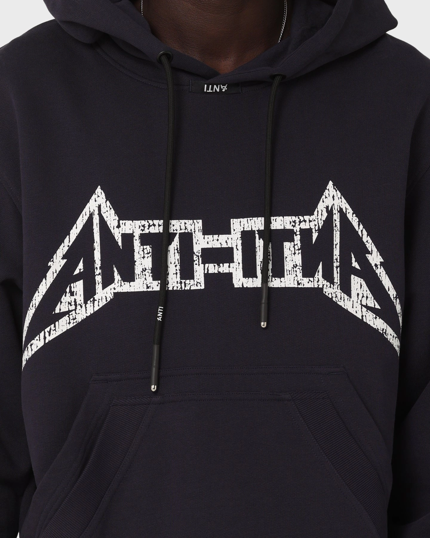 The Anti Order Heavy Metal Hoodie Dark Navy Plan