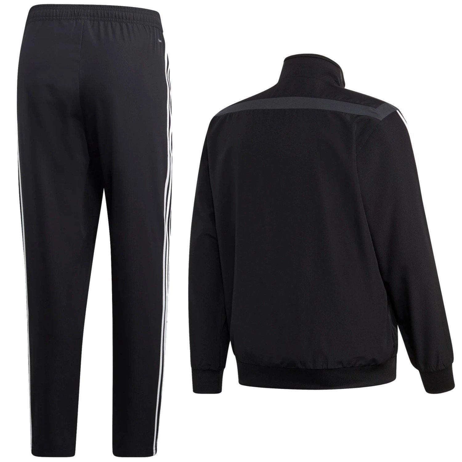 NonChafeEdging Wireless Juventus black training presentation Soccer tracksuit 2019/20 - Adidas