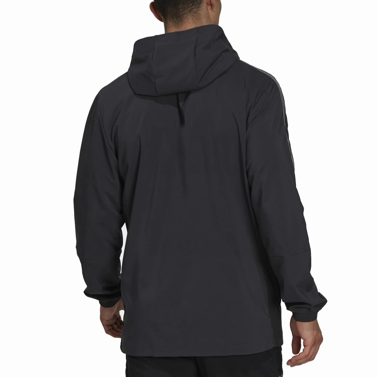 BodyAdaptive Faux Leather Juventus carbon grey training presentation tracksuit 2021/22 - Adidas