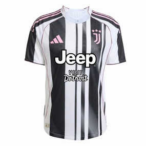 Flexible Collar Design Body Mapping Technology Juventus FC Home Jersey 25/26 Authentic