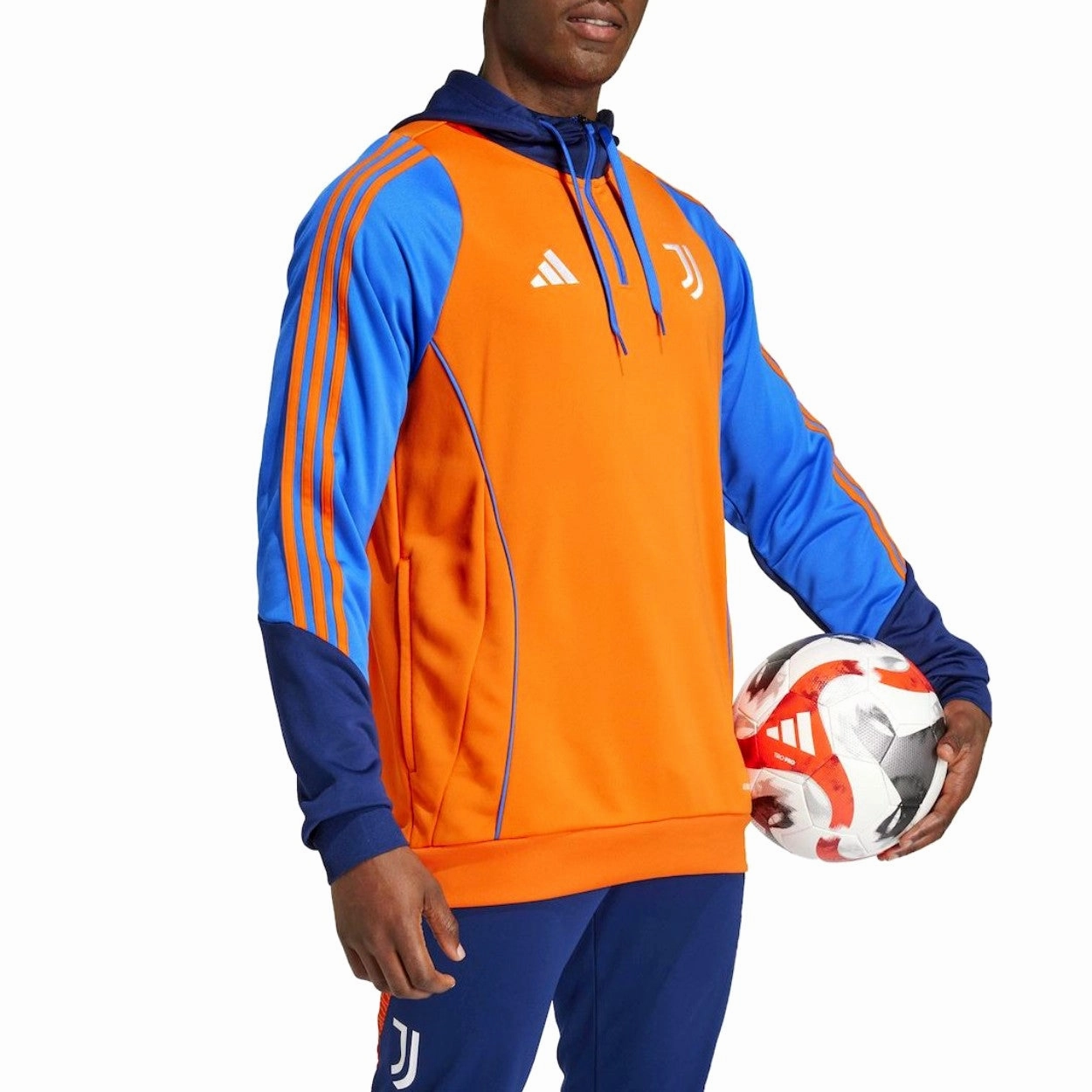 national Juventus hooded training technical soccer tracksuit 2024/25 - Adidas