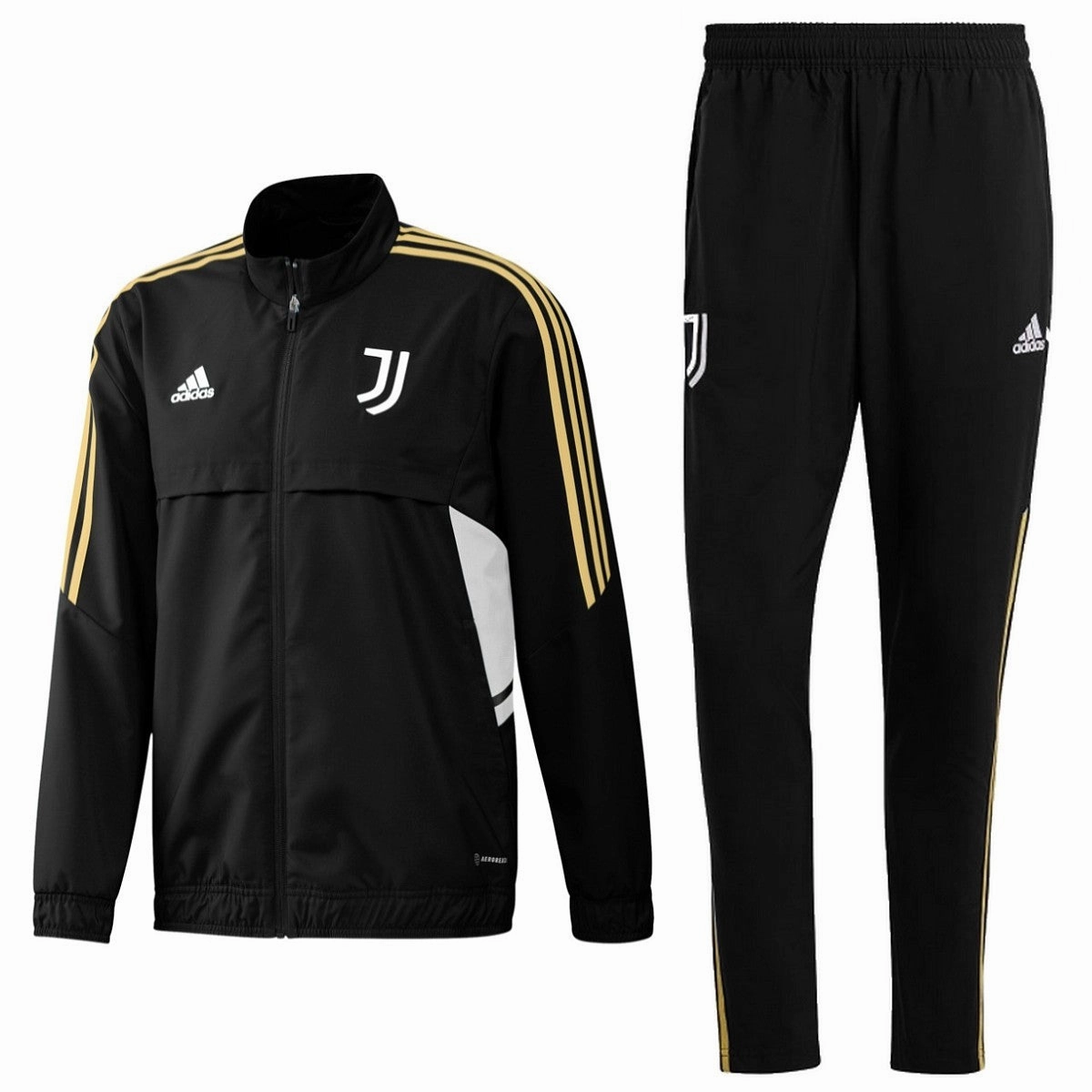 Juventus Soccer training presentation tracksuit 2022/23 black - Adidas Collectible