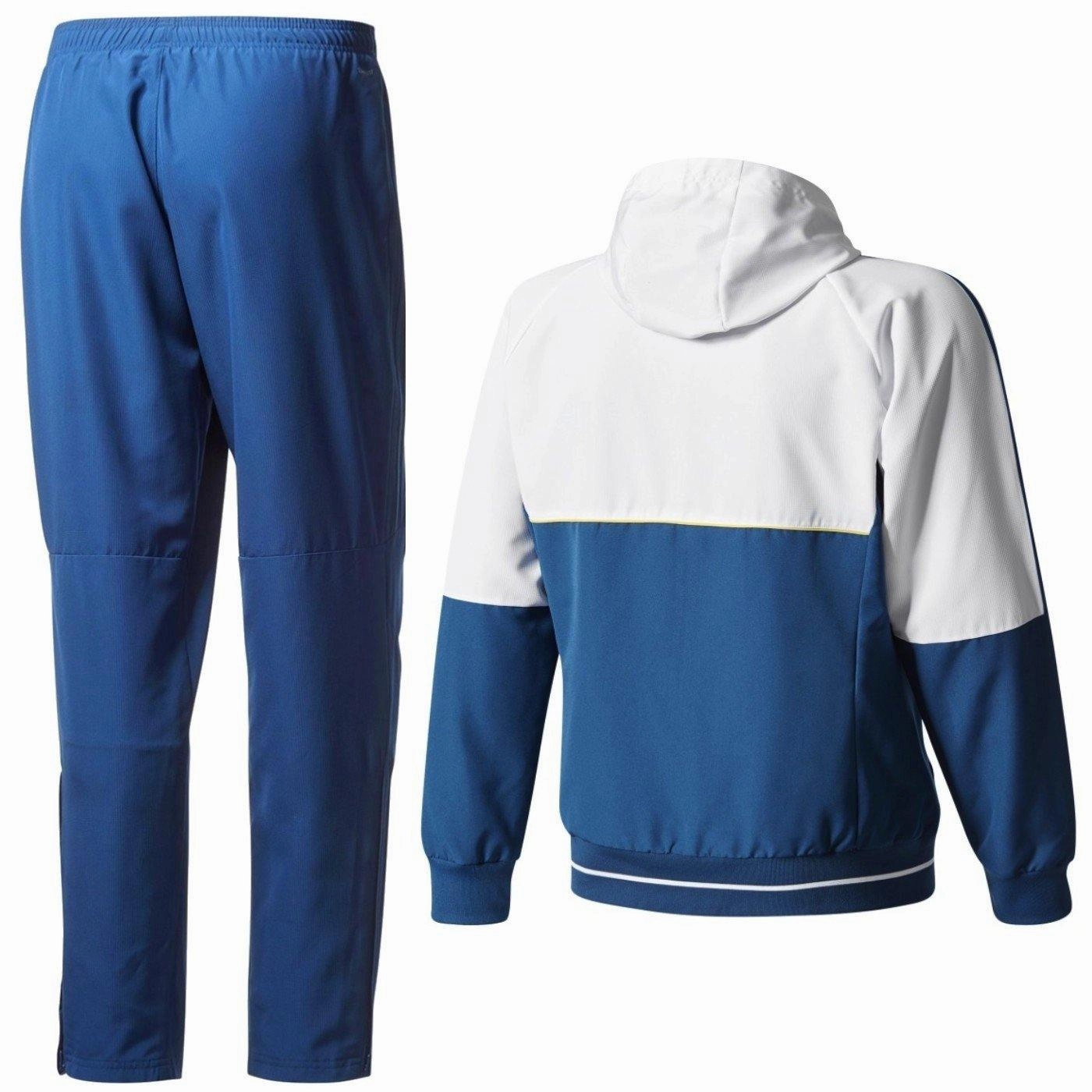 Pockets included Juventus Training Presentation Soccer Tracksuit 2017/18 - Adidas