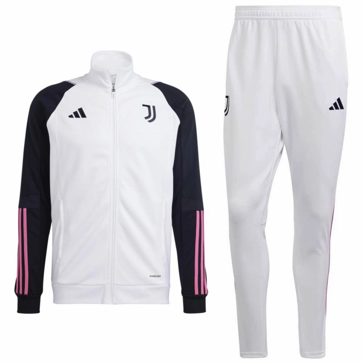 Juventus white training bench tracksuit 2023/24 - Adidas practicality Vapor Transfer Coating