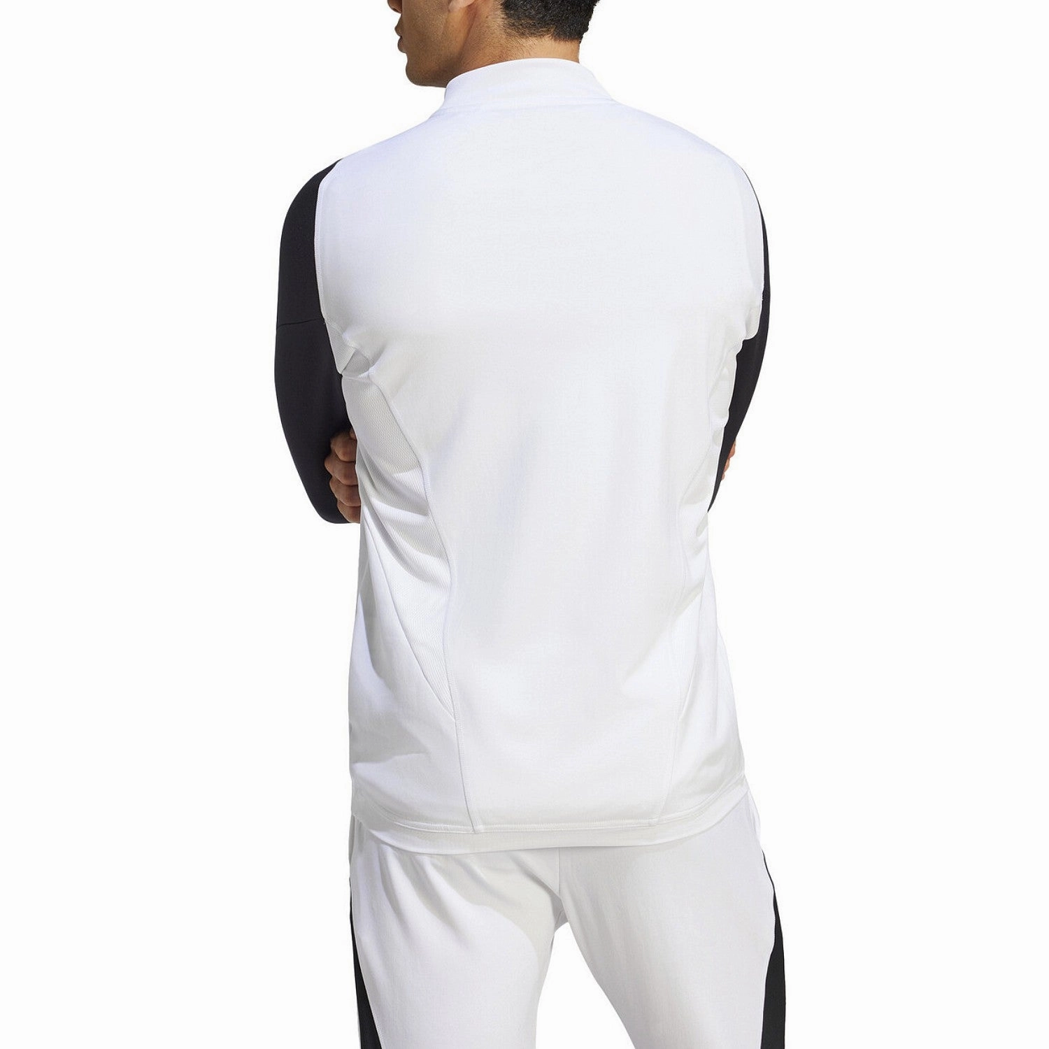 Oil Juventus white training technical soccer tracksuit 2023/24 - Adidas