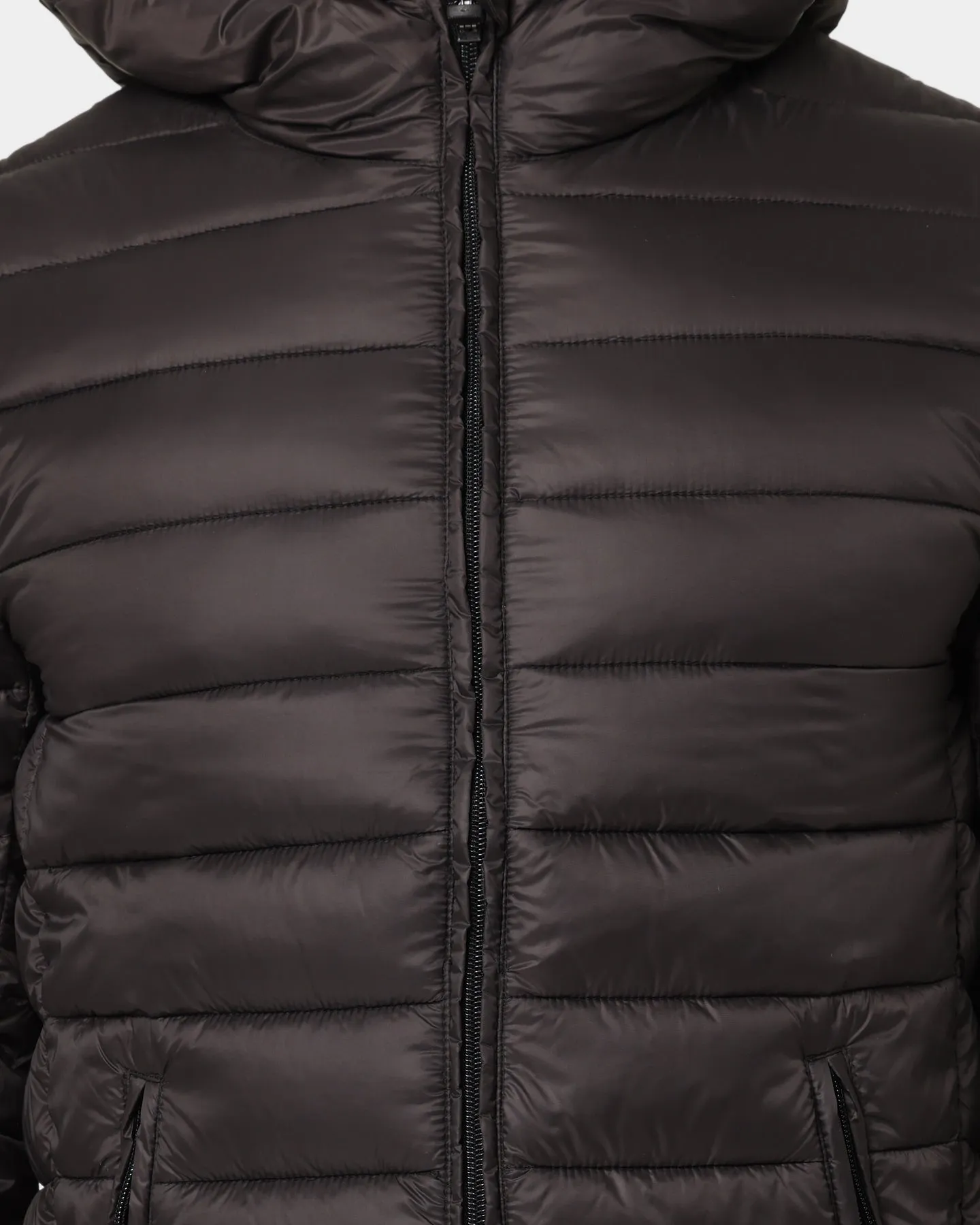 Likelihood Compression Packed Design Kappa Logo Astro Puffer Jacket Black