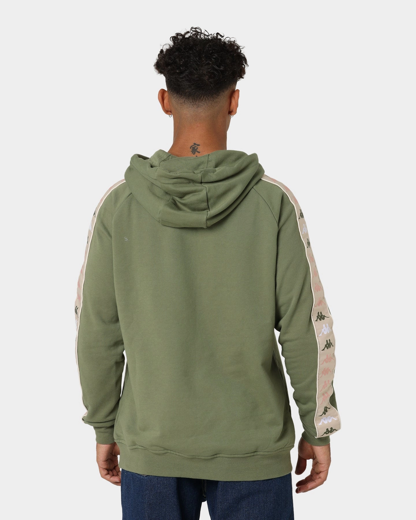 Soft Shell Kappa 222 Banda Hurtado 4 Hoodie Green Loden/Beige