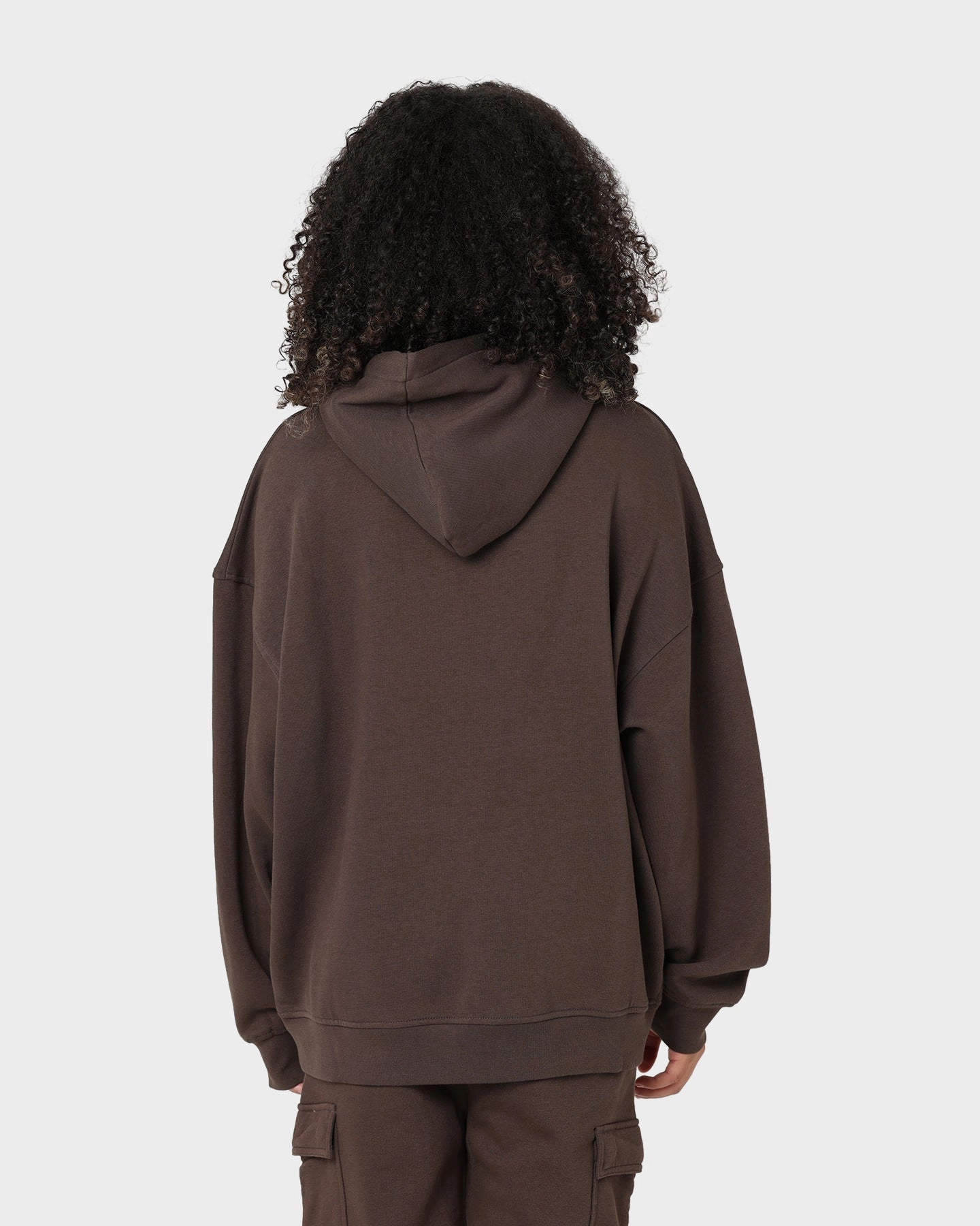 Develop Perseverance KAPPA Authentic Diran Hoodie Brown Coffee/Grey