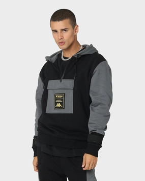 Inspire Kappa Authentic Frax Hoodie Black/Gold