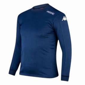 Kappa Warm Up Crew Sweat 2 Navy MultiDirectional Flex Zones