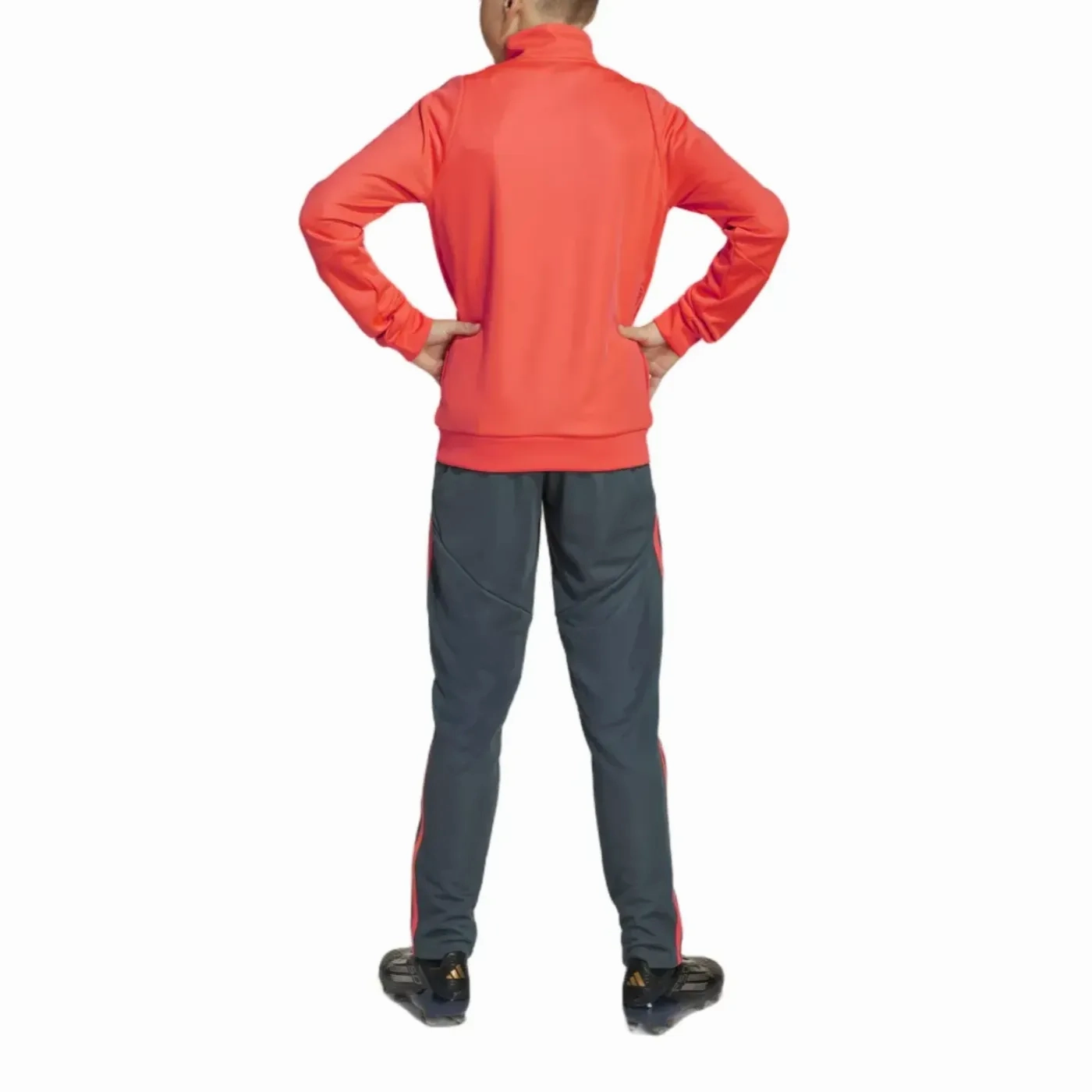 Reinforced Knees Kids - Bayern Munich Training Presentation Bench Tracksuit 2025/26 - Adidas