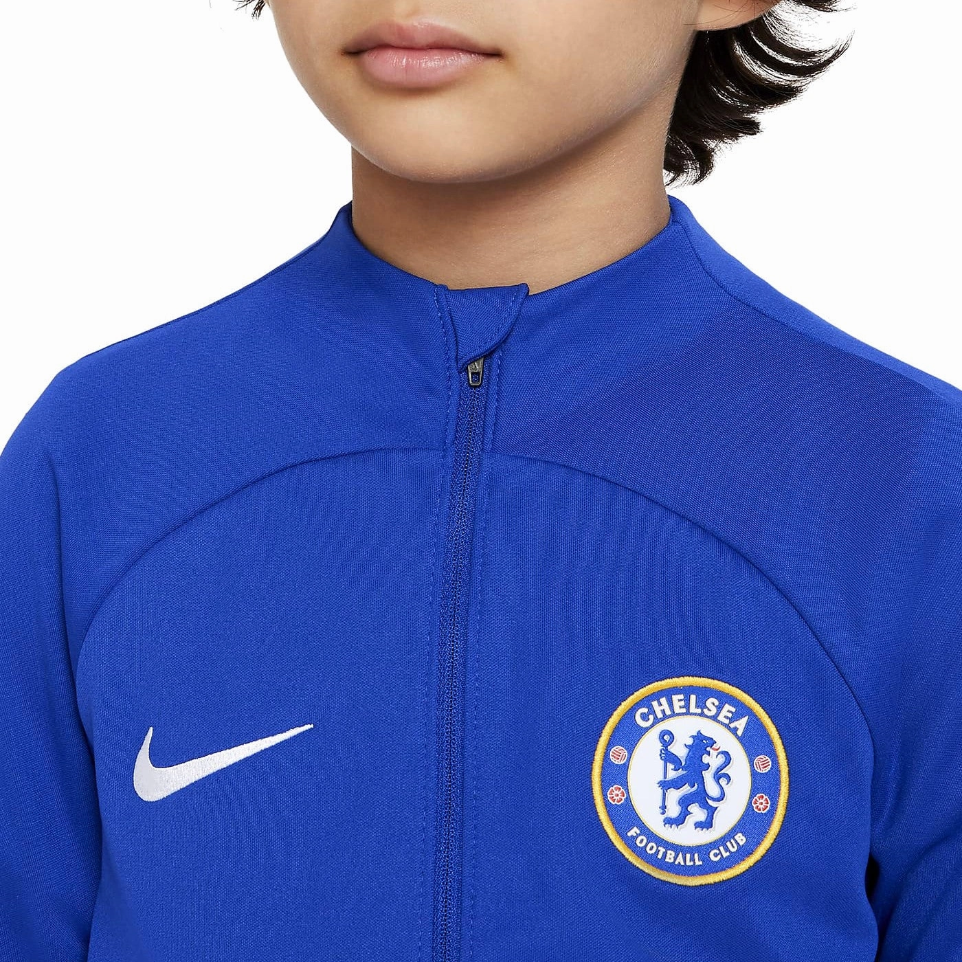 MoistureWickingTechnology Kids - Chelsea blue training presentation Soccer tracksuit 2023/24 - Nike