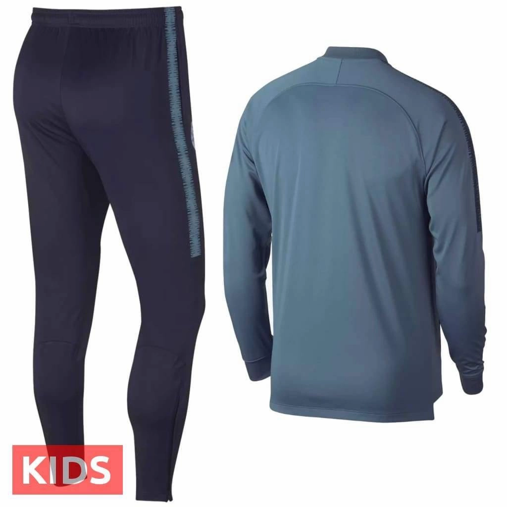 Kids - Chelsea FC UCL presentation soccer tracksuit 2018/19 - Nike Ventilated Panels clean energy