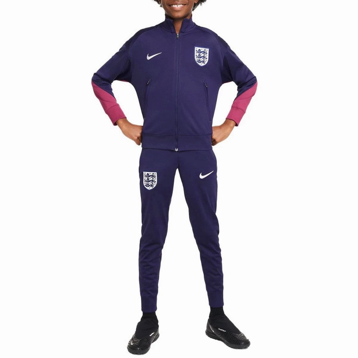 Kids - England training presentation soccer tracksuit 2024/25 - Nike AntiOdorTechnology