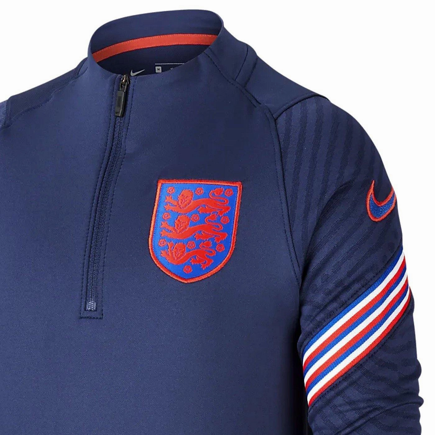 Kids - England training technical Soccer tracksuit 2020/21 navy - Nike WaterResistant Coating