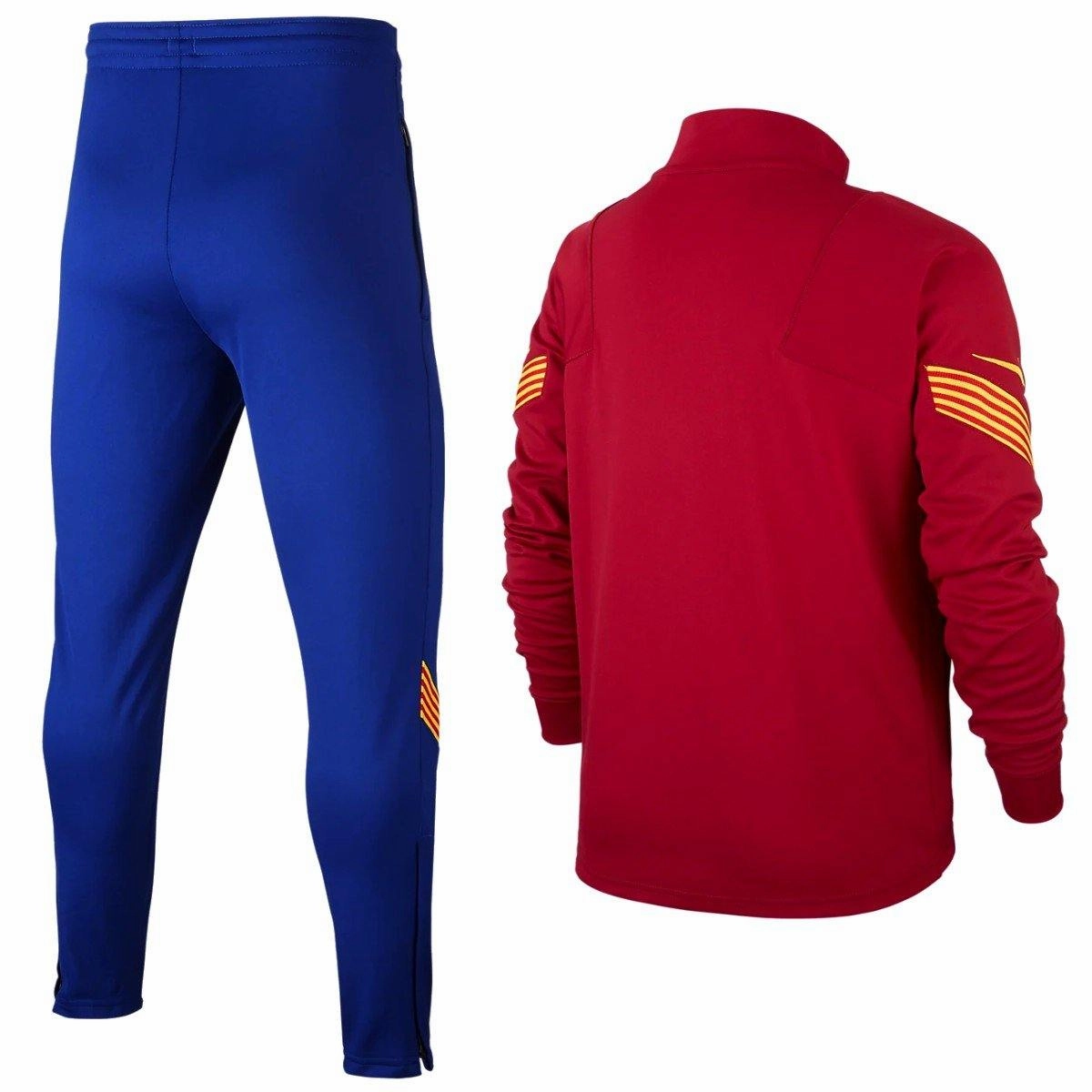 casual dresser Kids - FC Barcelona training presentation Soccer tracksuit 2020/21 - Nike