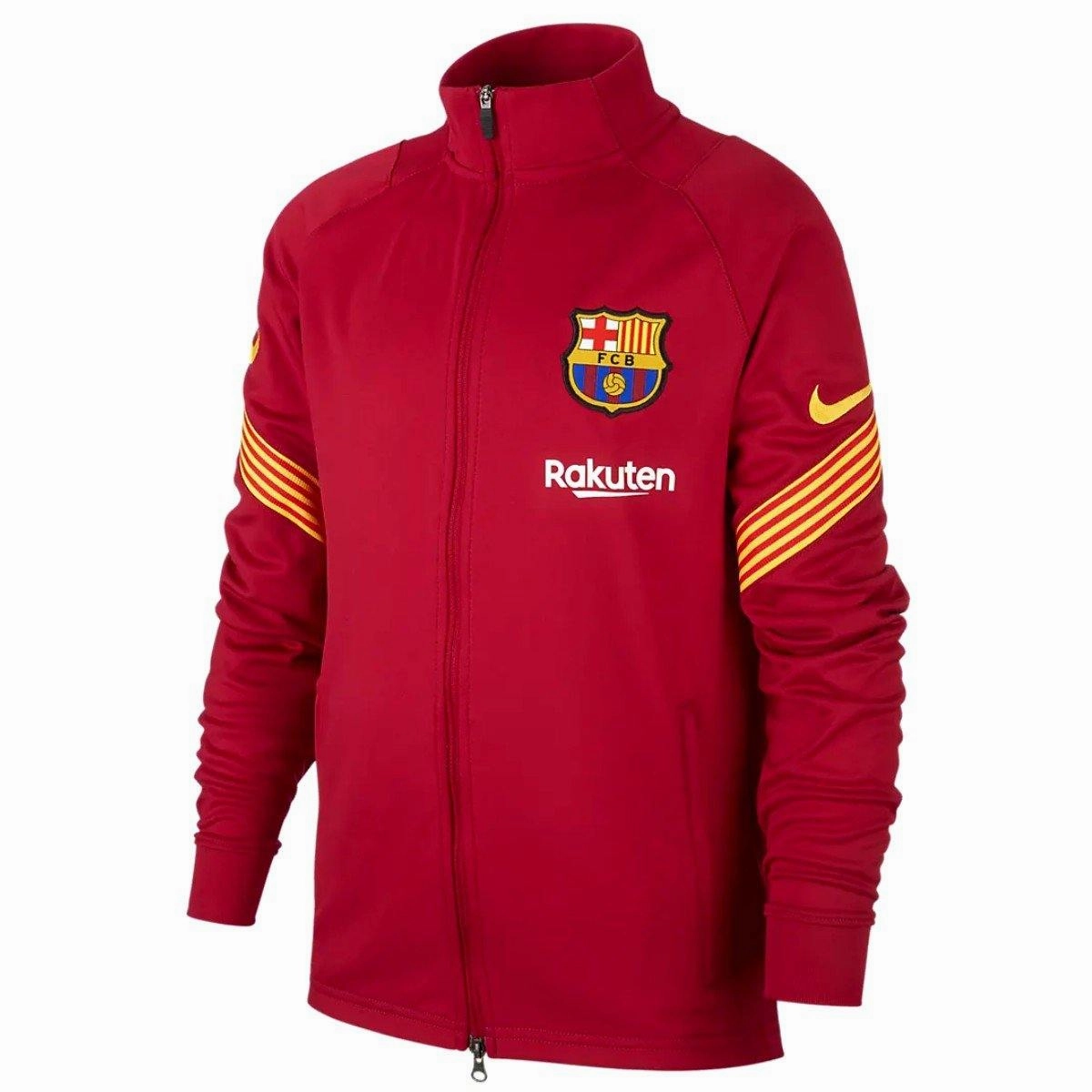 DoubleLayered Elastication Kids - FC Barcelona training presentation Soccer tracksuit 2020/21 - Nike