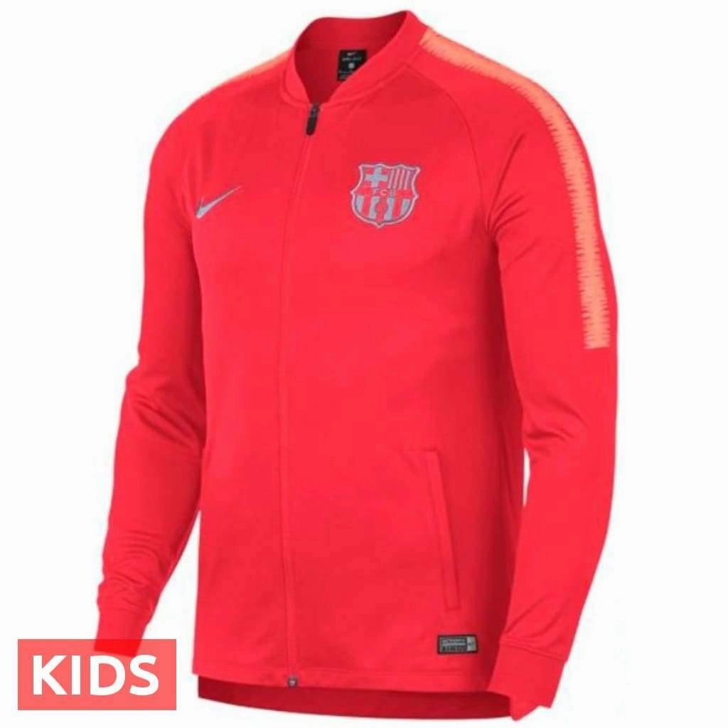 Kids - FC Barcelona UCL presentation soccer tracksuit 2018/19 - Nike Fitness Enthusiast Casual wearer clothing
