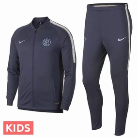Kids - Inter Milan UCL presentation soccer tracksuit 2018/19 - Nike Multi Panel Breathable Design