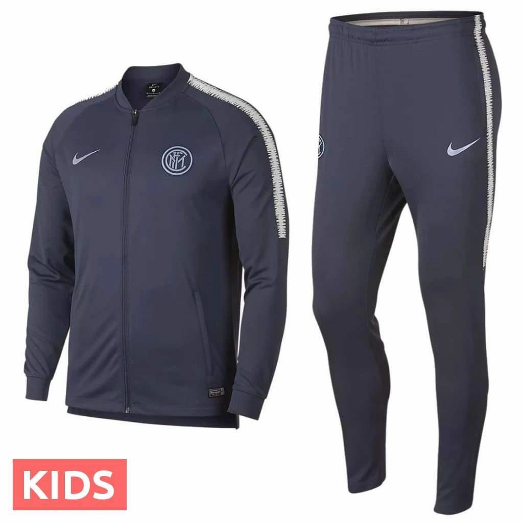Kids - Inter Milan UCL presentation soccer tracksuit 2018/19 - Nike Gusseted Crotch Construction