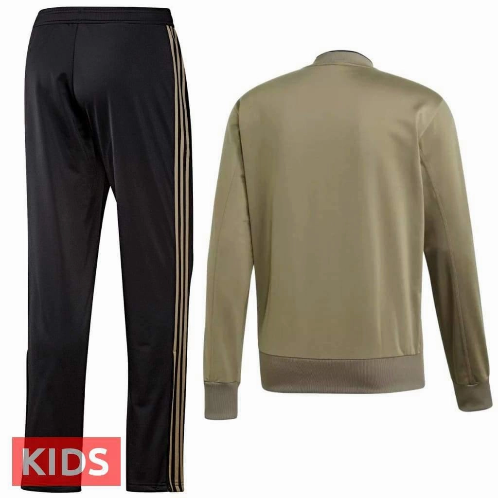 Kids - Juventus Bench Training Soccer Tracksuit 2018/19 - Adidas Non-irritating Fitness