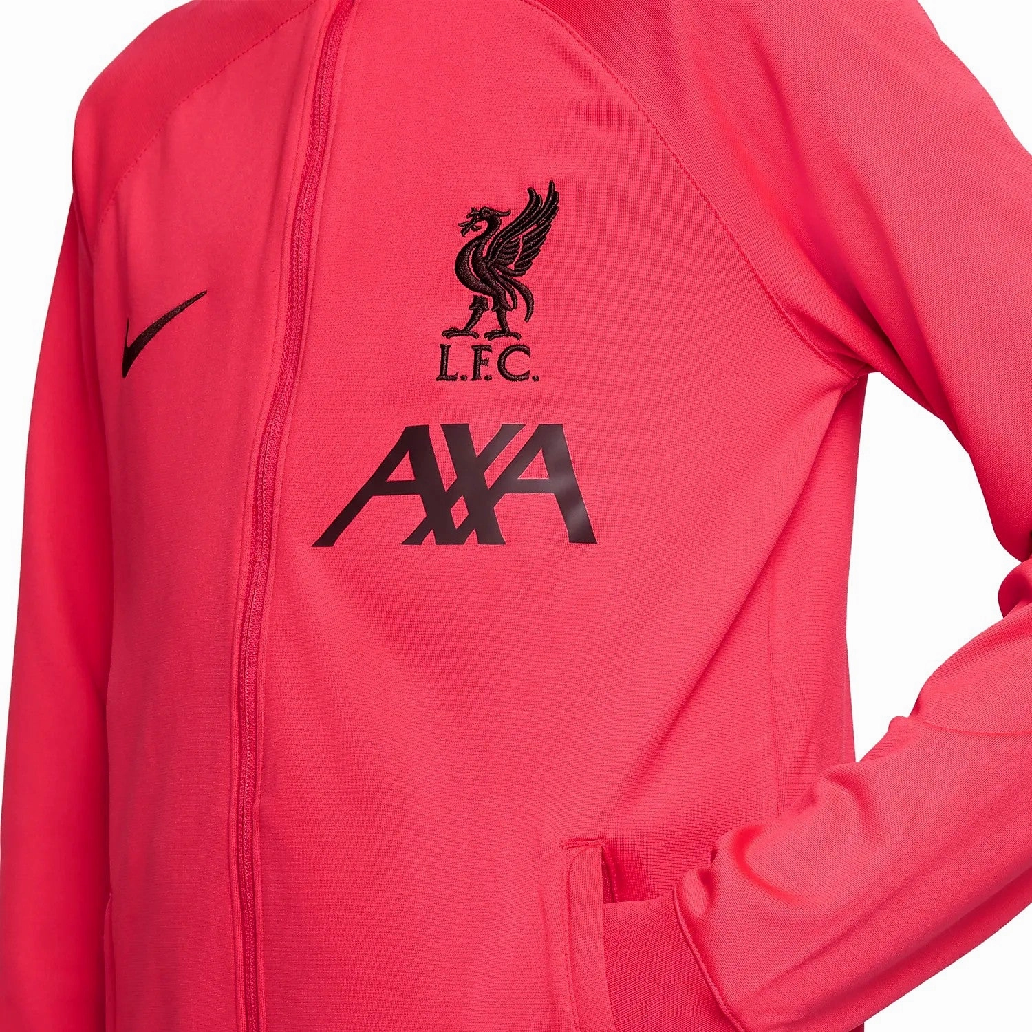Sporty Layers LowProfile Design Kids - Liverpool training presentation hooded tracksuit 2022/23 - Nike