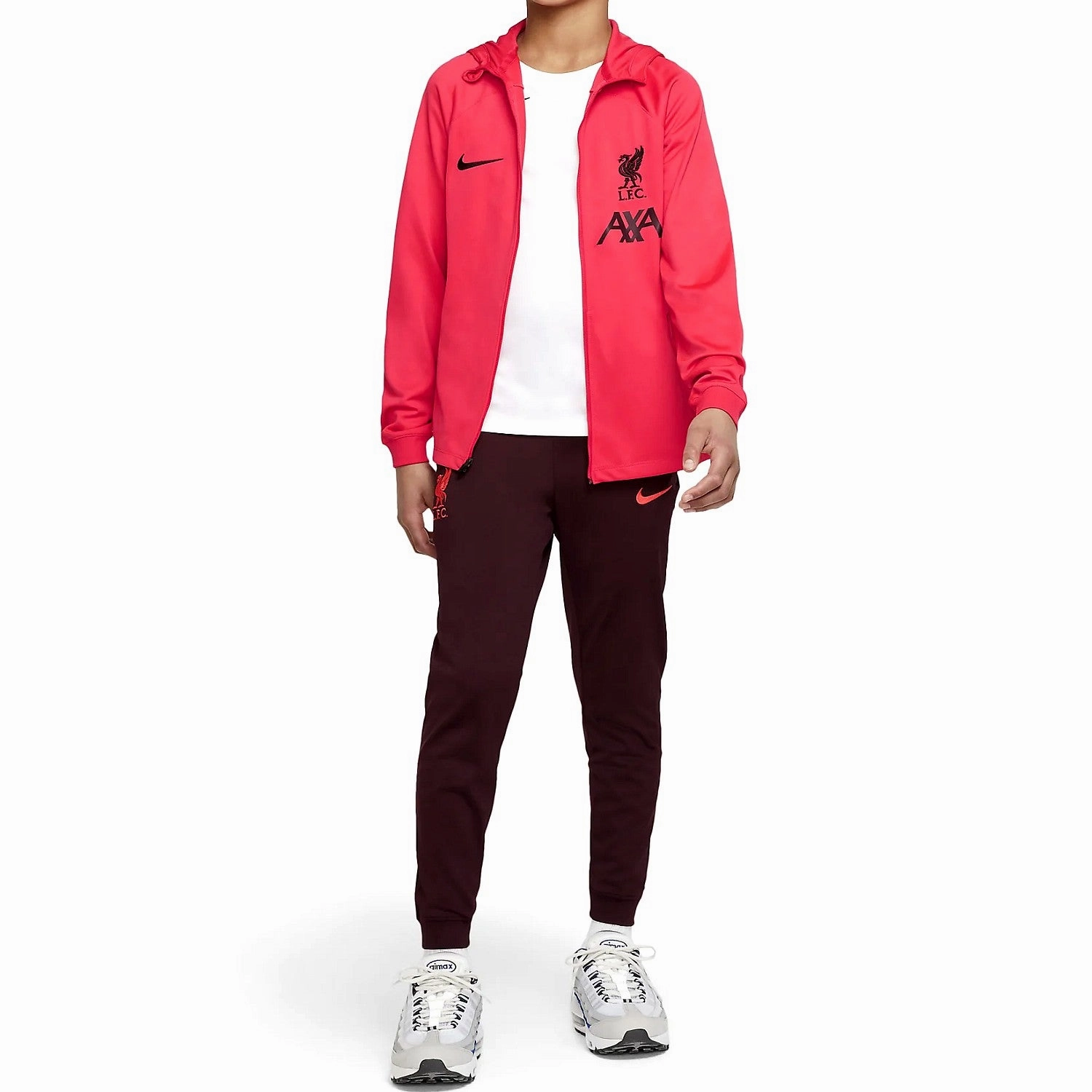 Kids - Liverpool training presentation hooded tracksuit 2022/23 - Nike sci-fi