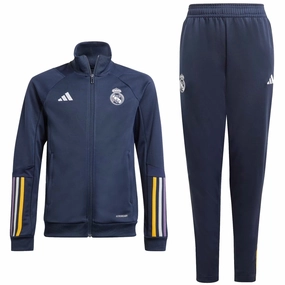 Kids - Real Madrid training presentation tracksuit 2023/24 - Adidas Aesthetic