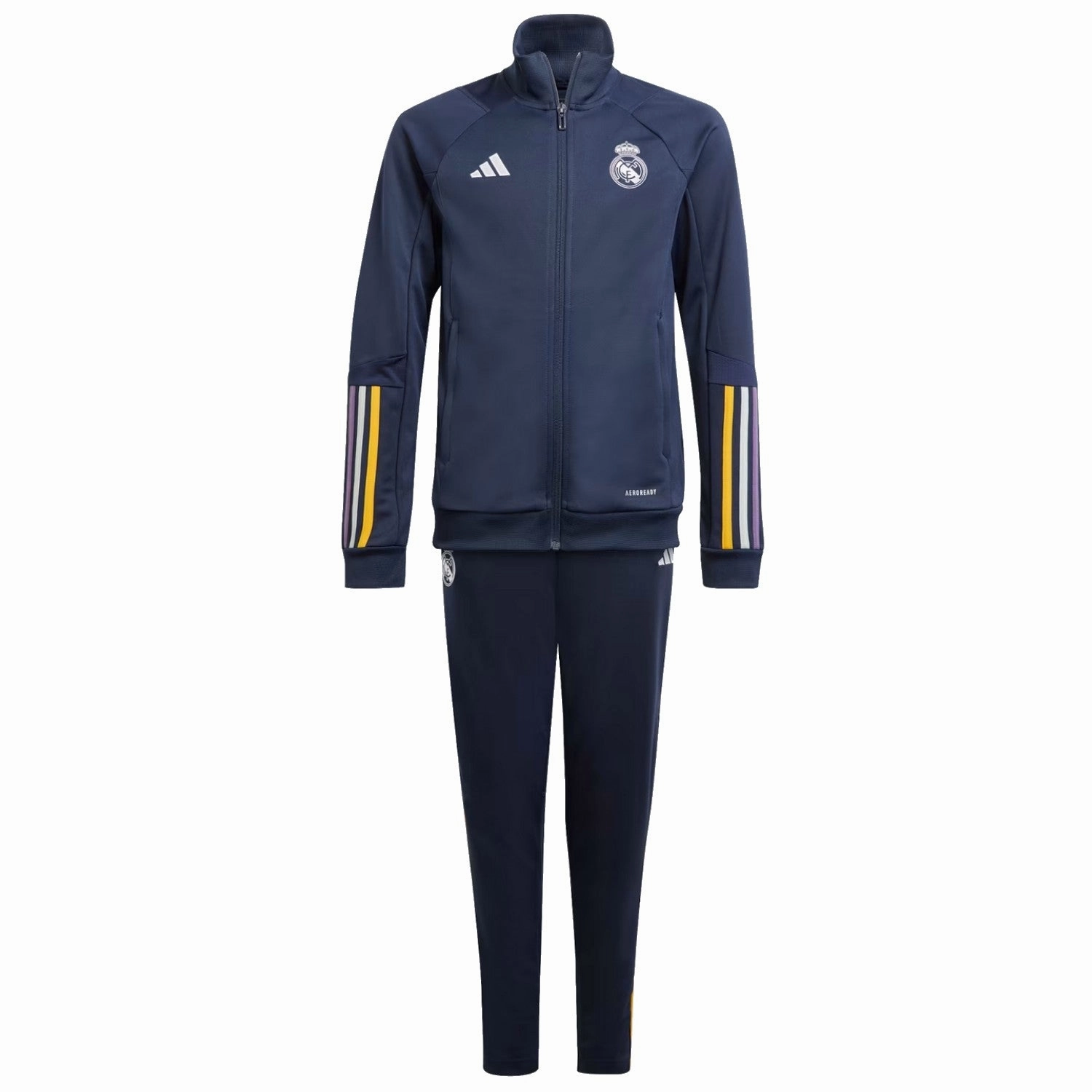 bowling Organization Kids - Real Madrid training presentation tracksuit 2023/24 - Adidas