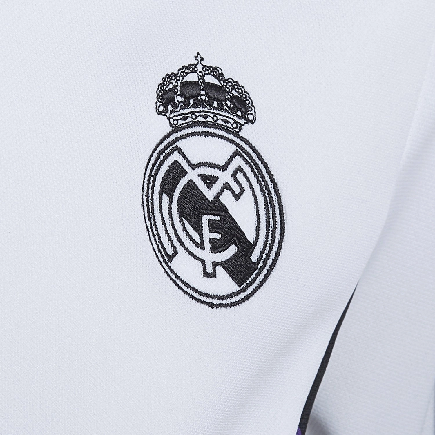 Kids - Real Madrid white training presentation tracksuit 2022/23 - Adidas pattern QuickDry Material